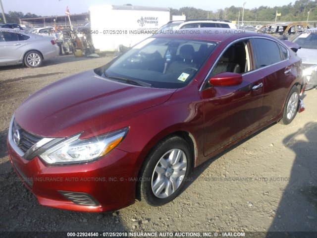 1N4AL3AP2GC132698 - 2016 NISSAN ALTIMA 2.5/S/SV/SL/SR RED photo 2