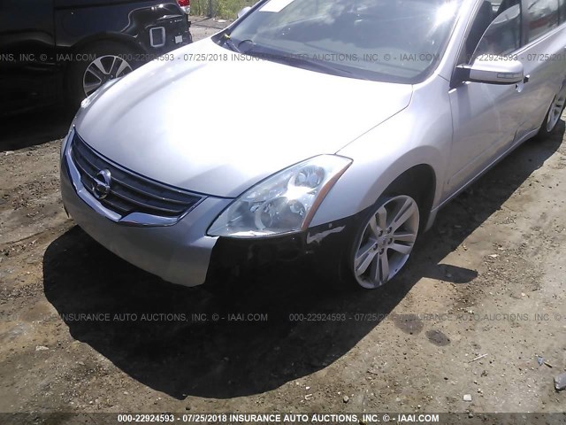 1N4BL2AP8CC111346 - 2012 NISSAN ALTIMA SR SILVER photo 6