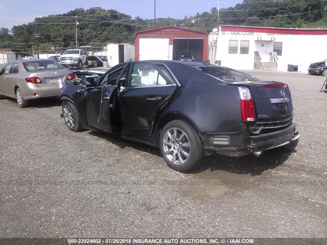 1G6DG5E51C0132044 - 2012 CADILLAC CTS LUXURY COLLECTION BLACK photo 3