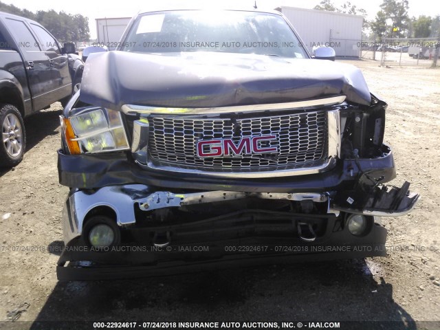 3GTP1VE04BG266542 - 2011 GMC SIERRA C1500 SLE GRAY photo 6