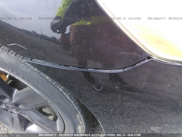 4T4BE46K58R047752 - 2008 TOYOTA CAMRY CE/LE/XLE/SE BLACK photo 6