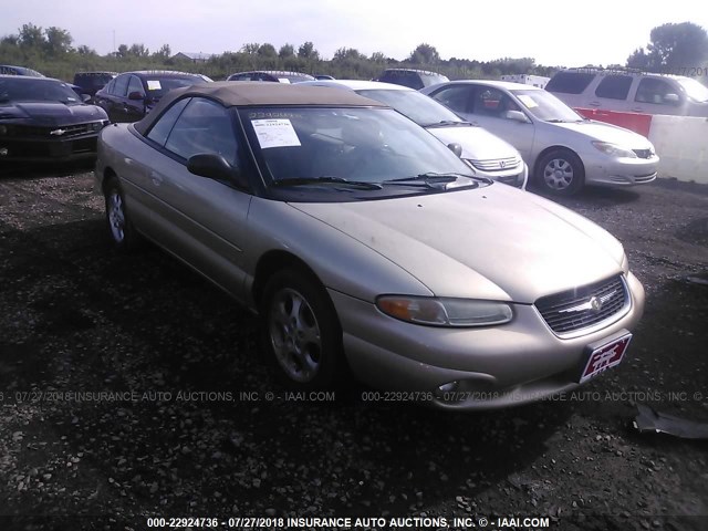 3C3EL55H1YT288915 - 2000 CHRYSLER SEBRING GOLD photo 1