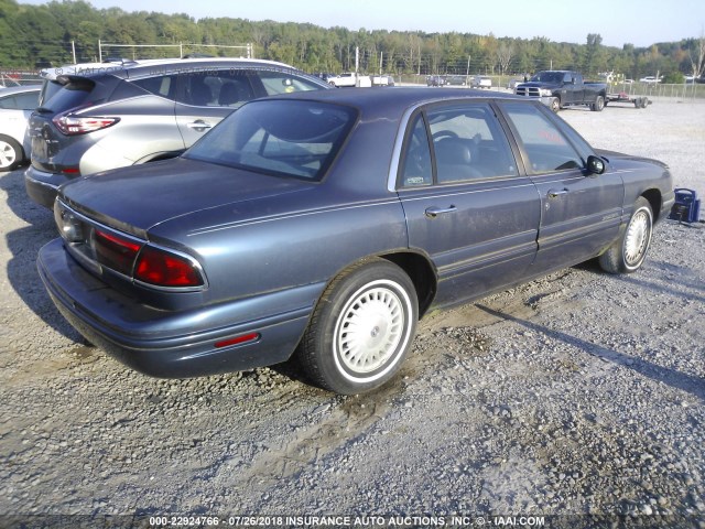 1G4HR52K2VH524968 - 1997 BUICK LESABRE LIMITED BLUE photo 4