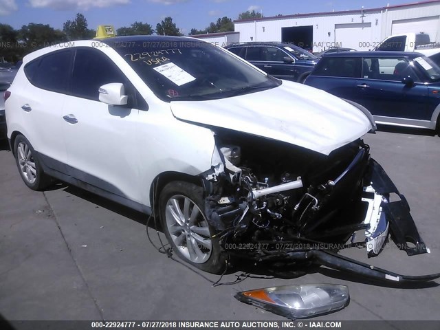 KM8JU3AC0CU360669 - 2012 HYUNDAI TUCSON GLS/LIMITED თეთრი ფოტო 1