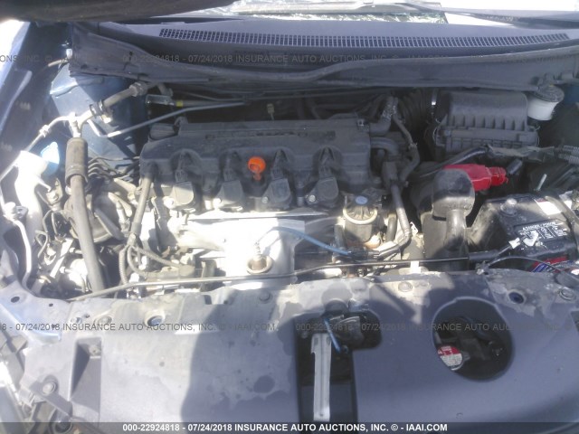 19XFB2F93FE044810 - 2015 HONDA CIVIC EXL 蓝色 照片 10