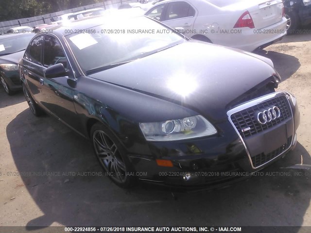 WAUDH74F28N048435 - 2008 AUDI A6 3.2 QUATTRO BLACK photo 1