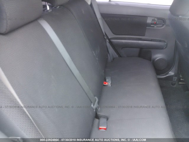 JTLKE50E881013818 - 2008 TOYOTA SCION XB Qara foto 8