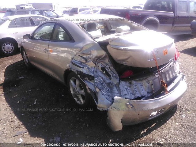 4T1CA38P25U051198 - 2005 TOYOTA CAMRY SOLARA SE/SLE Qızıl foto 3