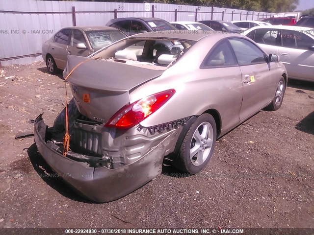 4T1CA38P25U051198 - 2005 TOYOTA CAMRY SOLARA SE/SLE Qızıl foto 4