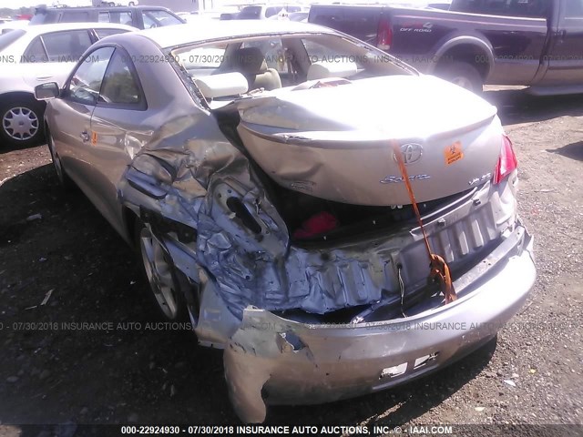 4T1CA38P25U051198 - 2005 TOYOTA CAMRY SOLARA SE/SLE Qızıl foto 6
