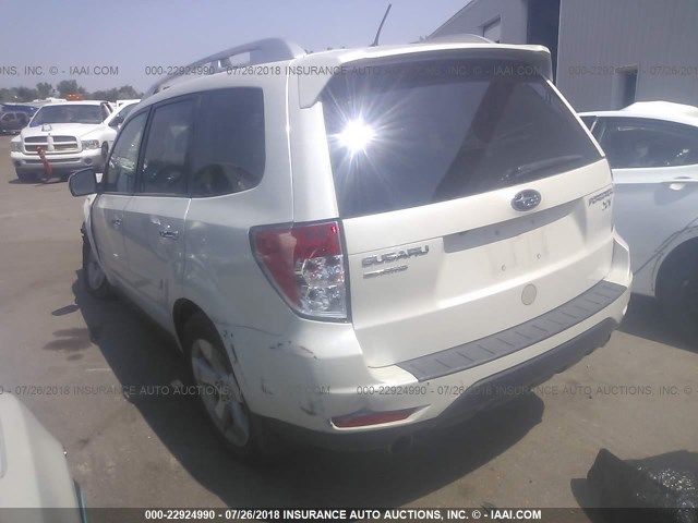 JF2SHGHC1CH420530 - 2012 SUBARU FORESTER TOURING 白色 照片 3