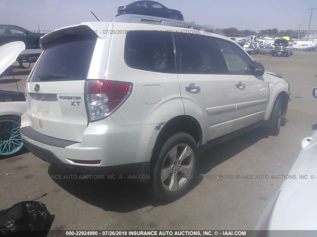 JF2SHGHC1CH420530 - 2012 SUBARU FORESTER TOURING 白色 照片 4