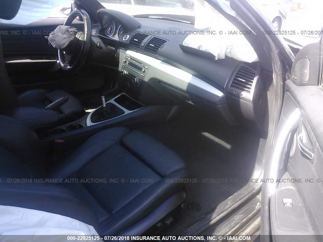 WBAUC9C52CVM12963 - 2012 BMW 135 I BLACK photo 5