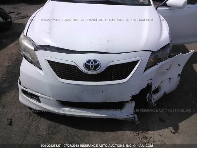 4T1BE46K59U813958 - 2009 TOYOTA CAMRY SE/LE/XLE 白色 照片 6