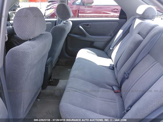 4T1BG22K7YU000415 - 2000 TOYOTA CAMRY CE/LE/XLE 银色 照片 8