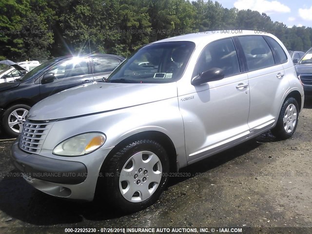 3C4FY48B73T577048 - 2003 CHRYSLER PT CRUISER CLASSIC SILVER photo 2