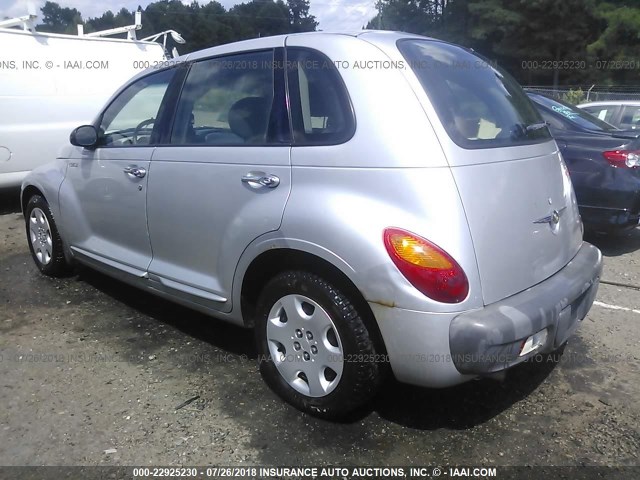 3C4FY48B73T577048 - 2003 CHRYSLER PT CRUISER CLASSIC SILVER photo 3