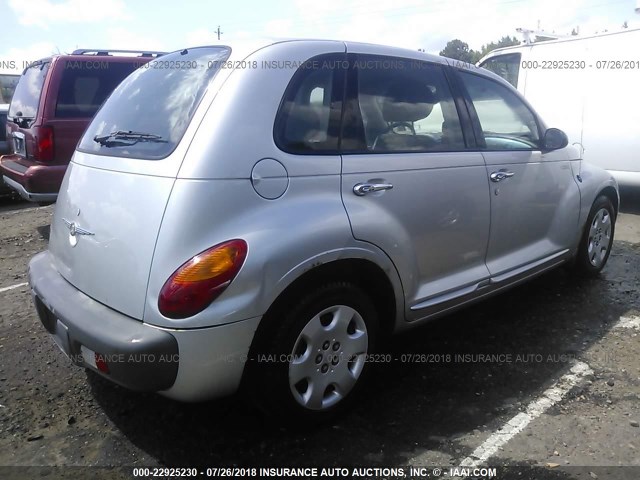 3C4FY48B73T577048 - 2003 CHRYSLER PT CRUISER CLASSIC SILVER photo 4