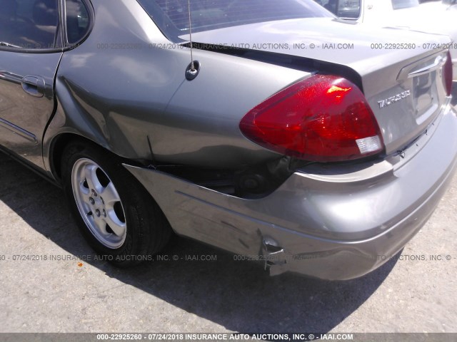 1FAFP55243A208898 - 2003 FORD TAURUS SES GRAY photo 6