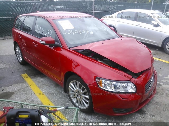 YV1382MW7A2571579 - 2010 VOLVO V50 2.4I RED photo 1