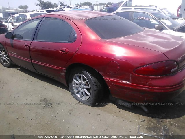 2C3HD46R01H584809 - 2001 CHRYSLER CONCORDE LX BURGUNDY photo 6