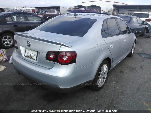 3VWRJ71K89M032537 - 2009 VOLKSWAGEN JETTA WOLFSBURG 银色 照片 4