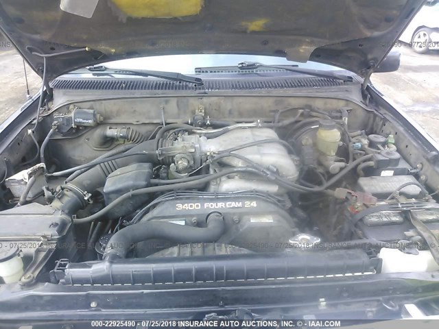 4TASN92N3XZ480978 - 1999 TOYOTA TACOMA XTRACAB PRERUNNER შავი ფოტო 10