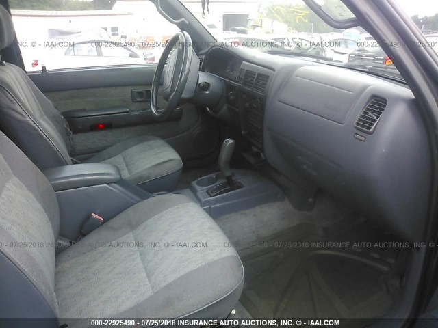 4TASN92N3XZ480978 - 1999 TOYOTA TACOMA XTRACAB PRERUNNER შავი ფოტო 5