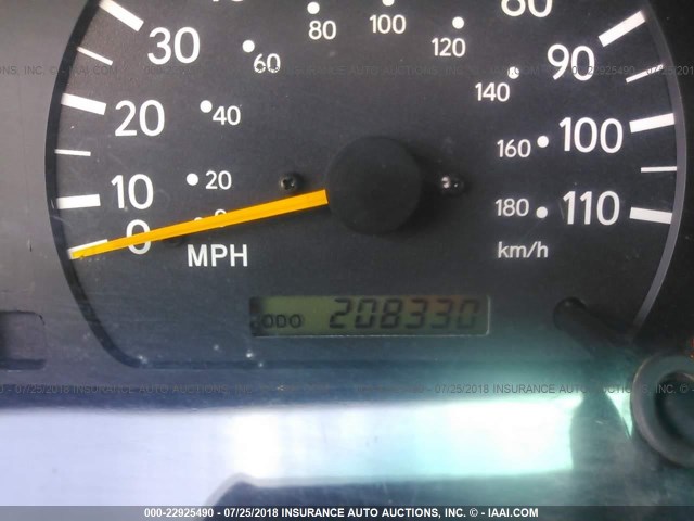 4TASN92N3XZ480978 - 1999 TOYOTA TACOMA XTRACAB PRERUNNER შავი ფოტო 7