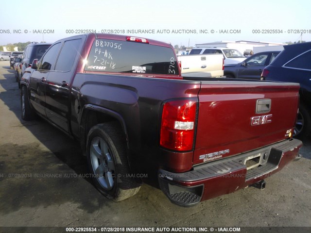 3GTU1UECXEG353700 - 2014 GMC SIERRA C1500 SLE MAROON photo 3