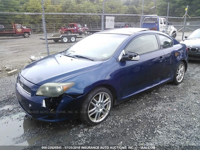 JTKDE177850043173 - 2005 TOYOTA SCION TC 蓝色 照片 2