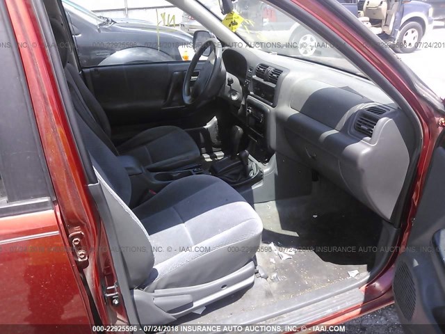 4S6DM58W014406420 - 2001 HONDA PASSPORT EX/LX 勃艮第红 照片 5