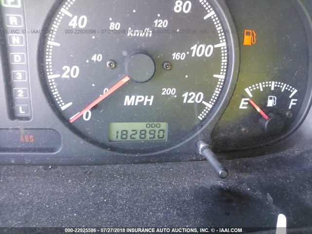 4S6DM58W014406420 - 2001 HONDA PASSPORT EX/LX 勃艮第红 照片 7