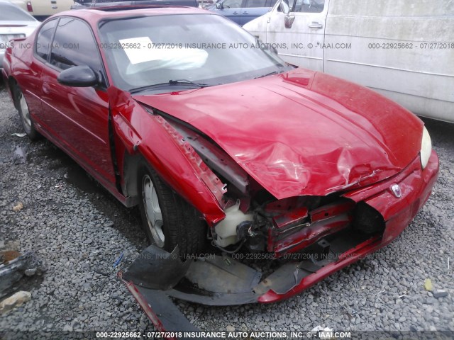 2G1WX12K549311776 - 2004 CHEVROLET MONTE CARLO SS წითელი ფოტო 1