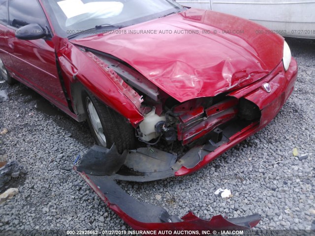 2G1WX12K549311776 - 2004 CHEVROLET MONTE CARLO SS წითელი ფოტო 6