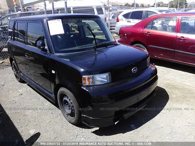 JTLKT324364057087 - 2006 TOYOTA SCION XB Schwarz Foto 1