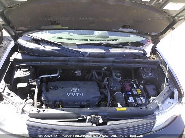 JTLKT324364057087 - 2006 TOYOTA SCION XB Schwarz Foto 10
