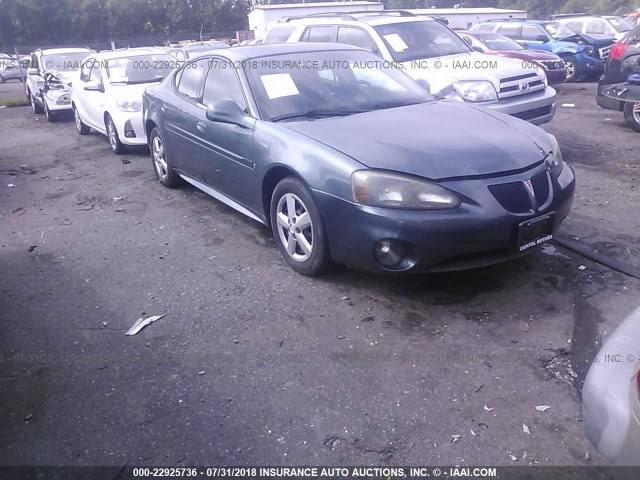 2G2WP552261290644 - 2006 PONTIAC GRAND PRIX Light Blue photo 1