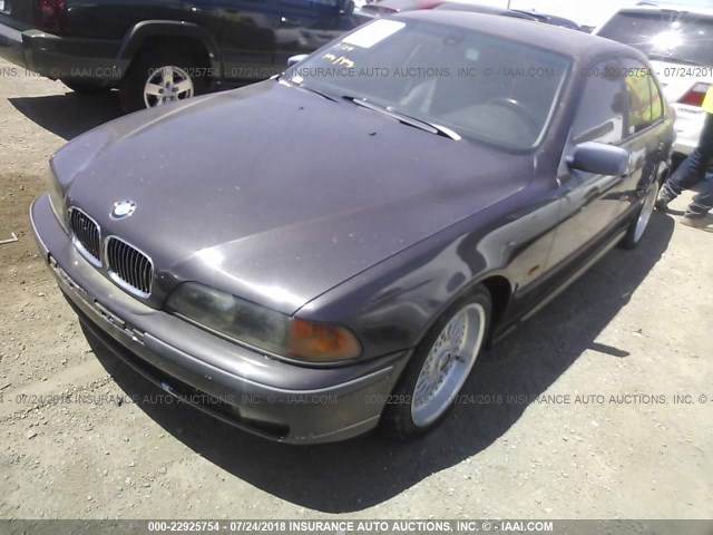 WBADN6345YGM64731 - 2000 BMW 540 I AUTOMATIC GRAY photo 2