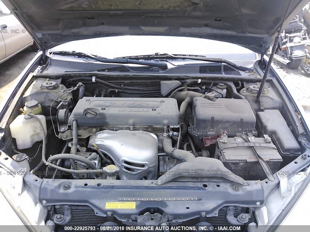 4T1BE32K92U604681 - 2002 TOYOTA CAMRY LE/XLE/SE 蓝色 照片 10