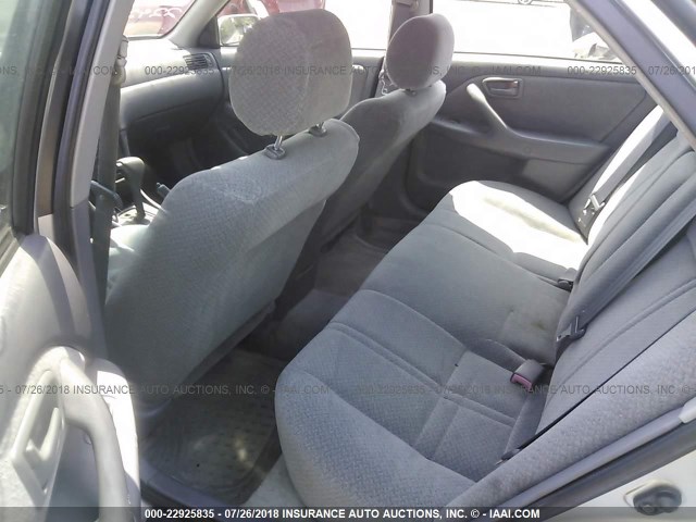 4T1BG22K41U820666 - 2001 TOYOTA CAMRY CE/LE/XLE 银色 照片 8