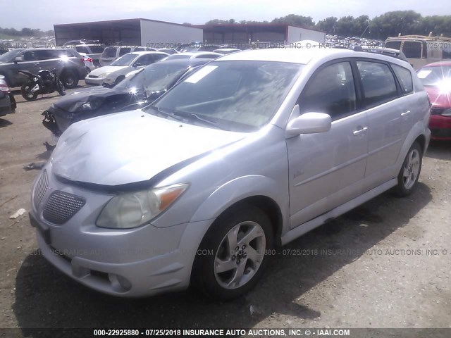 5Y2SL65817Z418994 - 2007 PONTIAC VIBE SILVER photo 2