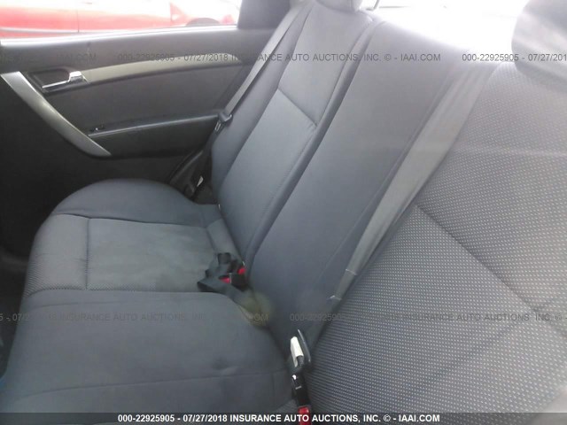 KL1TD56E49B614527 - 2009 CHEVROLET AVEO LS/LT 银色 照片 8