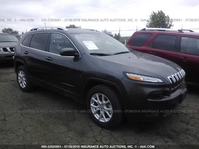 1C4PJMCS9HW636943 - 2017 JEEP CHEROKEE LATITUDE Gri fotoğraf 1