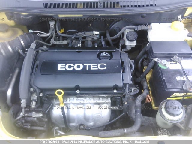 KL1TD56E99B397640 - 2009 CHEVROLET AVEO LS/LT 黄色 照片 10