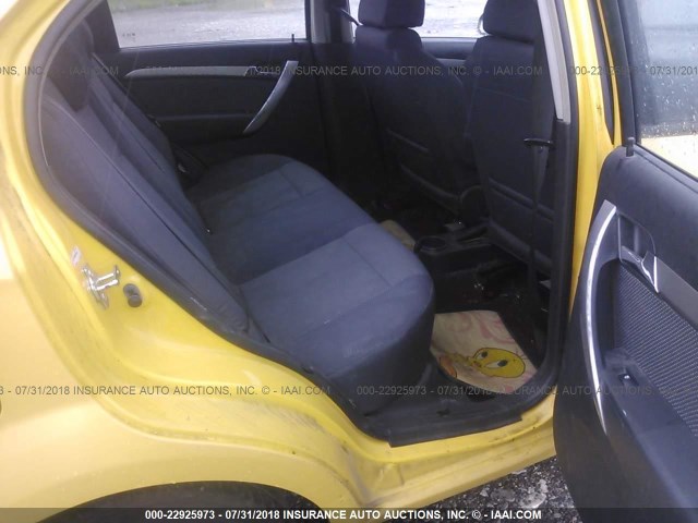 KL1TD56E99B397640 - 2009 CHEVROLET AVEO LS/LT 黄色 照片 8