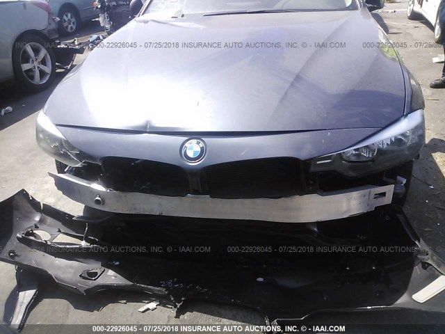 WBA3B1G52ENS80297 - 2014 BMW 320 I GRAY photo 6