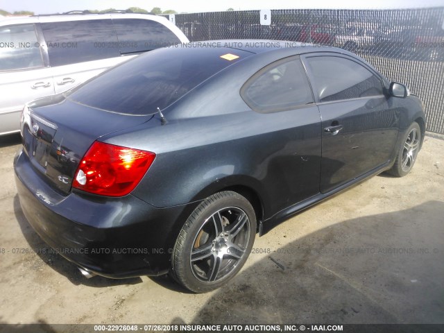 JTKDE177X70176844 - 2007 TOYOTA SCION TC 灰色 照片 4