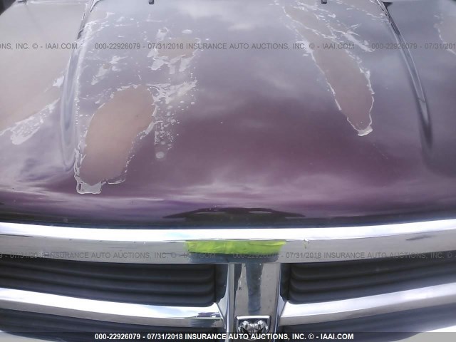 1D8HB58D34F105542 - 2004 DODGE DURANGO LIMITED PURPLE photo 6