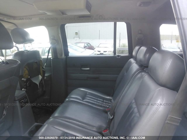 1D8HB58D34F105542 - 2004 DODGE DURANGO LIMITED PURPLE photo 8